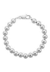 nice tiny plain Italy silver baby bracelet